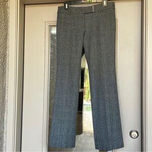 White House Black Market Houndstooth Legacy Modern Boot Cut Dress Pants